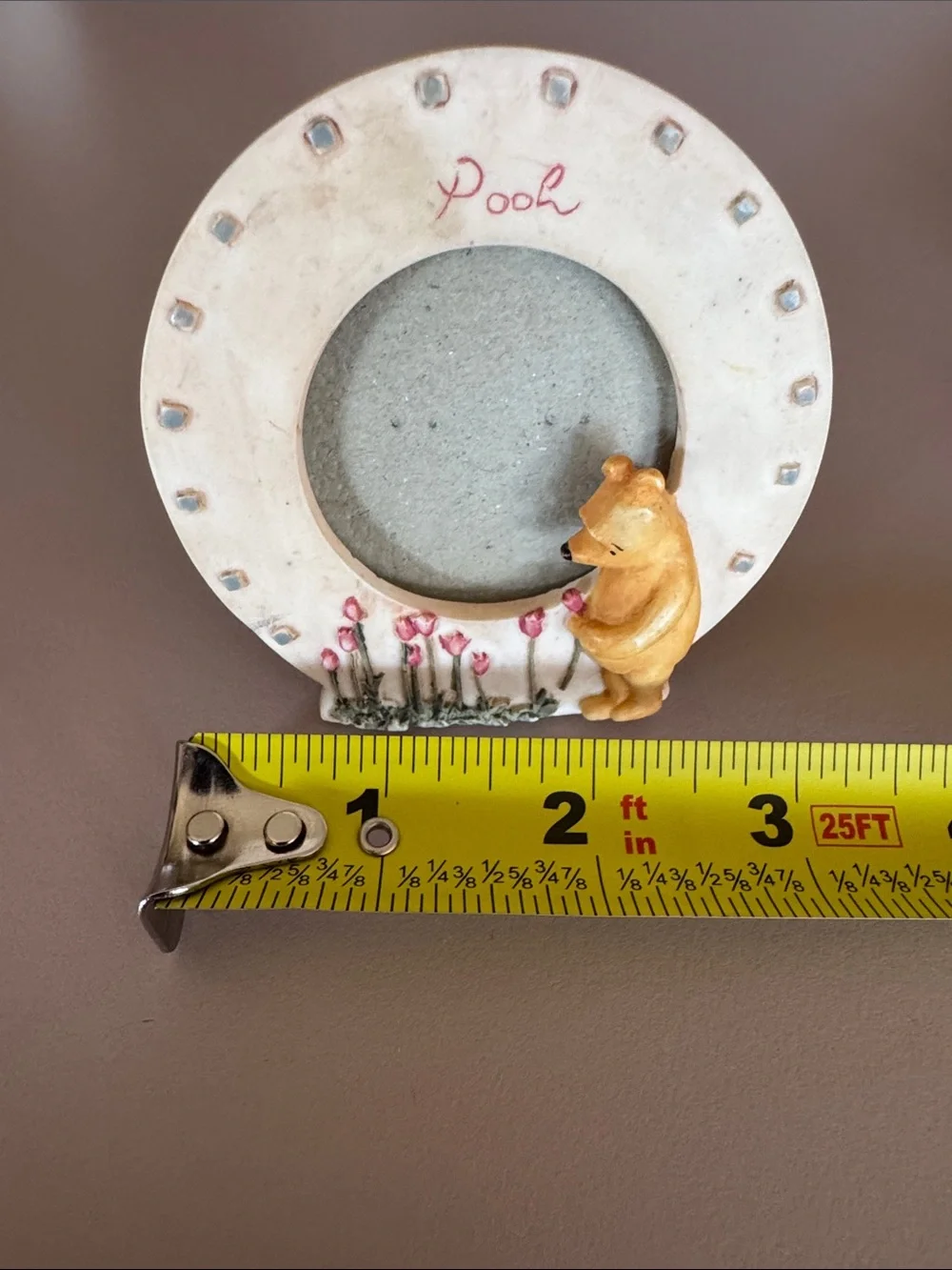 Disney Winnie the Pooh Cream and Yellow Decorative Photo Frame